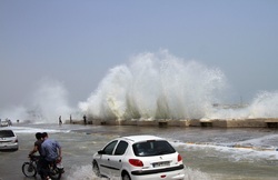 خلیج فارس عصر امروز توفانی می شود
