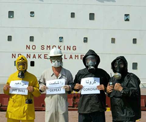 پرسنل کشتی آروین : کرونا را شکست می‌دهیم(+ عکس)