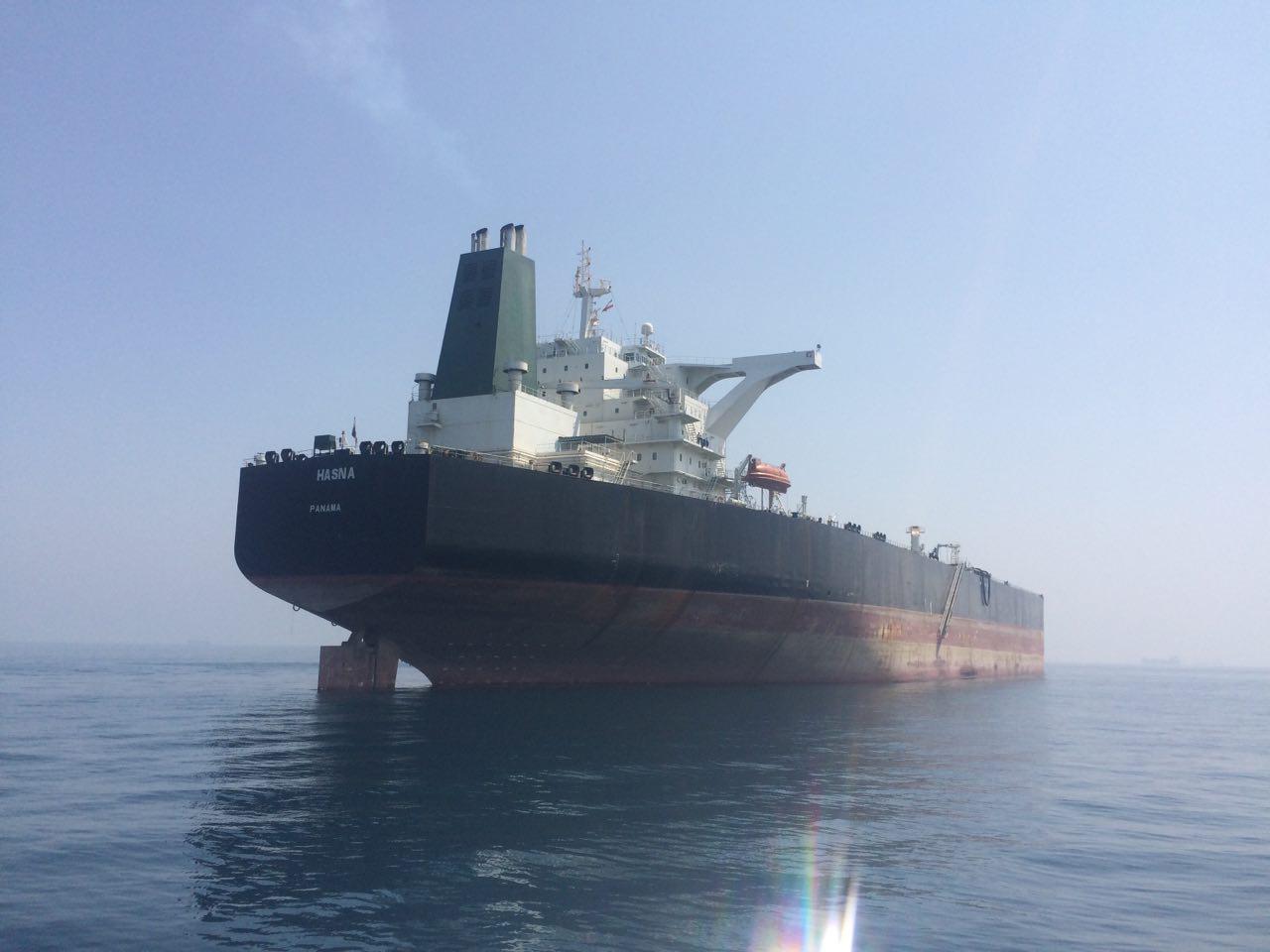 نفتکش ایرانی حادثه دیده به لنگرگاه امن هدایت شد