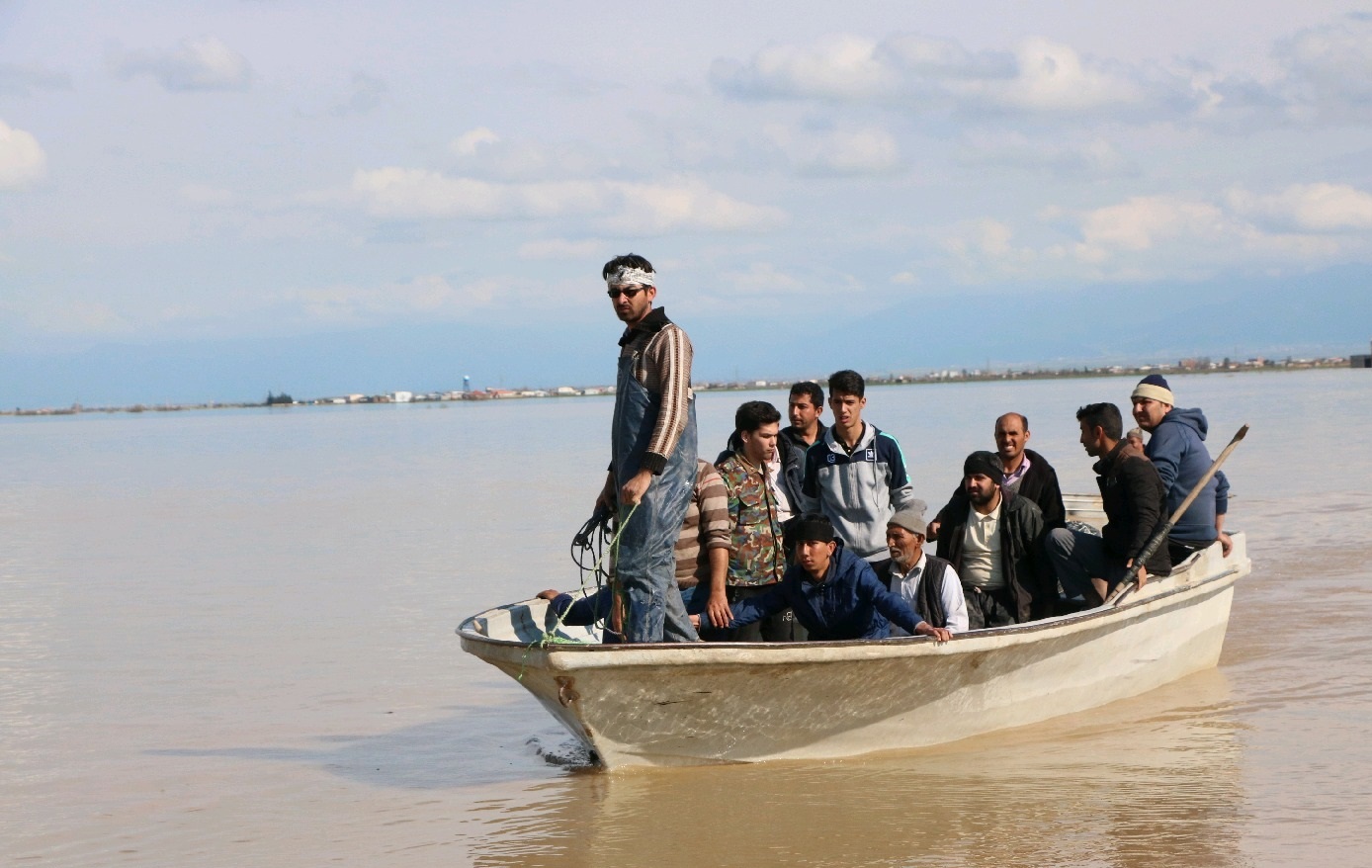 آخرین وضعیت سیلاب در شهر بندری شادگان