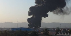 مهار کامل آتش‌سوزی در اراضی منطقه آزاد قشم(+ فیلم)