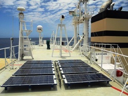 انرژی خورشیدی به کشتی هم راه یافت