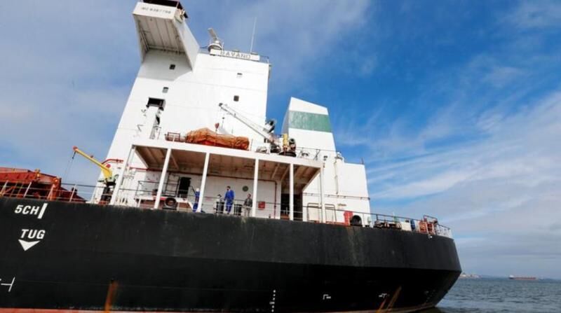 ۱۰ ملوان یک کشتی ایرانی در روسیه بستری شدند