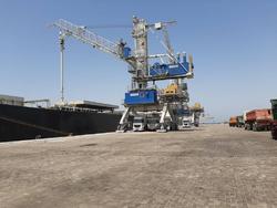 اولین کشتی حامل جو در بندر شهید بهشتی پهلوگیری کرد