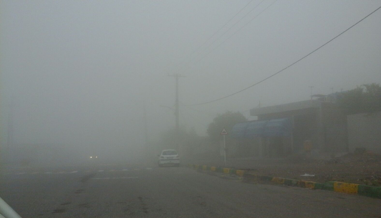 هوای مناطق ساحلی خوزستان مه آلود است