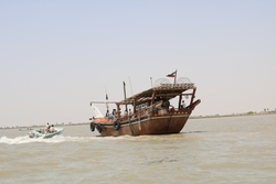 توقیف یک فروند شناور حامل سوخت قاچاق در آب‌های شمالی خلیج فارس