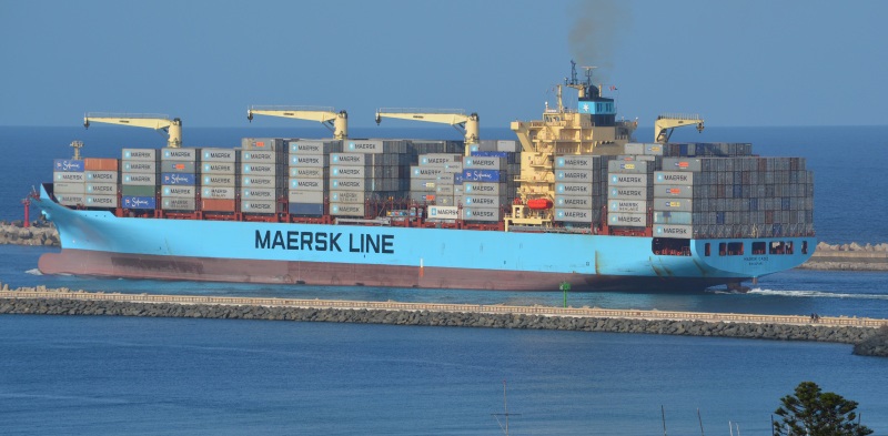 حمله دزدان دریایی به کشتی کانتینری مرسک در خلیج گینه