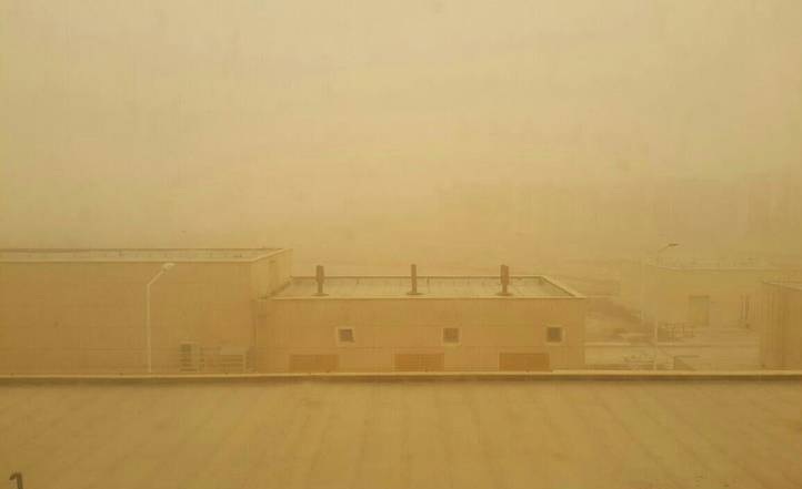 هوای شهر‌های بندری ماهشهر و شادگان در وضعیت هشدار