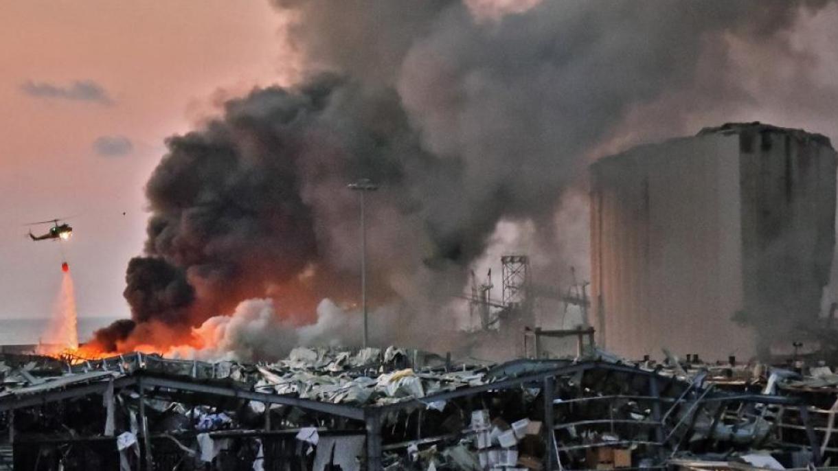 انفجار مهیب بندر بیروت به روایت مقامات و رسانه‌ها
