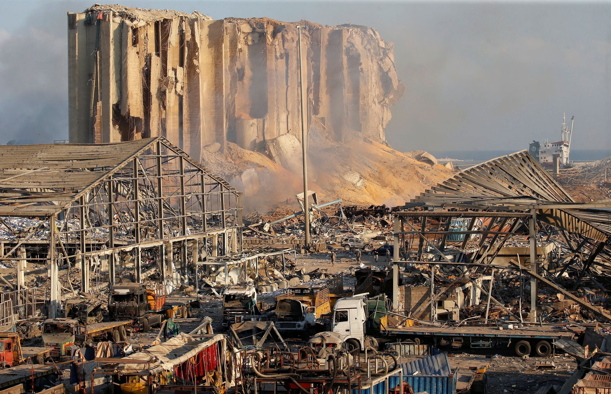 خسارت ۷۰۰ میلیون دلاری به حمل و نقل لبنان در انفجار اخیر