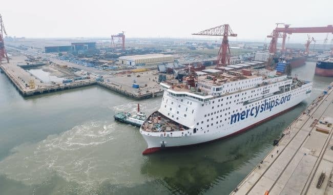 ساخت بزرگترین کشتی بیمارستانی با همکاری سوئد و چین