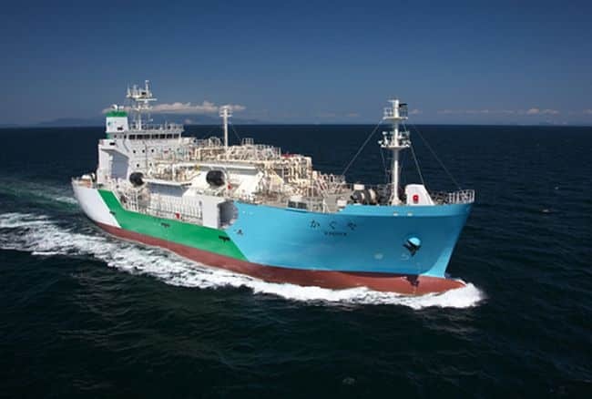 پیشتازی ژاپن در عرضۀ کشتی به کشتی گاز LNG