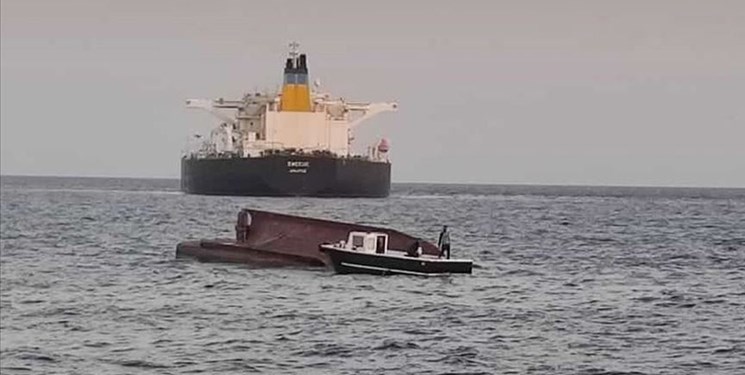 برخورد مرگبار قایق ترکیه‌ای با یک فروند نفتکش در مدیترانه