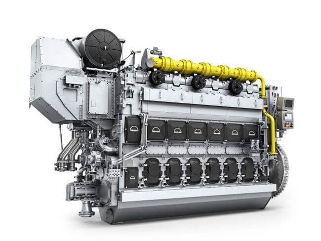 تولید نسل جدید موتور دوگانه‌سوز کشتی با سوخت آمونیاک و باتری هیبریدی