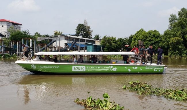 اولین ناوگان تاکسی‌های آبی برقی در بانکوک به راه افتاد