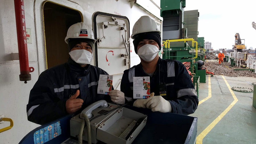تست و قرنطینه اجباری برای دریانوردان چینی در بنادر کره جنوبی