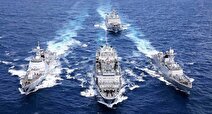 گشت مشترک دریایی ایران، روسیه و چین در شمال اقیانوس هند
