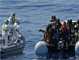 Migrants Rescued at Sea 