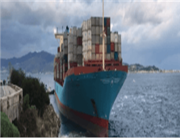  Maersk Containership Refloats After Running Aground Off Italy
