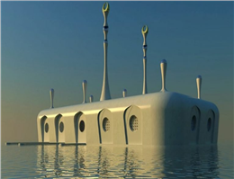 UAE Builds Mosques on Persian Gulf Waters