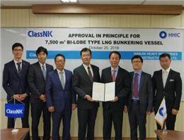 ClassNK Gives Nod to LNG Bunkering Vessel Design