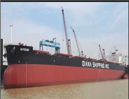 Diana Shipping Remains in Red Diana Shipping Remains in Red