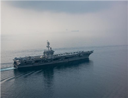 Japanese Ships Join U.S. Carrier 
