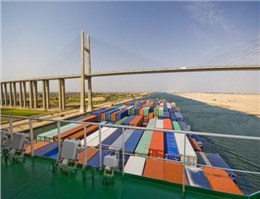 Suez traffic drops by average 88 ships per month