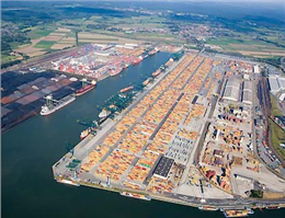Port of Antwerp Throughput Rose