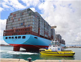 New Zealand Welcomes Maersk Mega Ship
