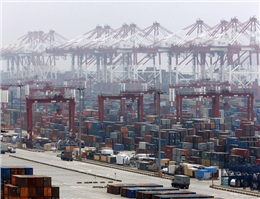 Shanghai Port Container throughput Increased