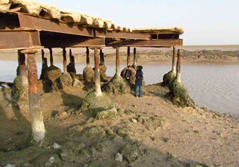 اسکله تاریخی غزاله بندر ماهشهر بازسازی می شود