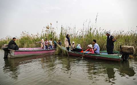 آغاز بهره برداری گردشگری از تالاب شادگان در آبادان