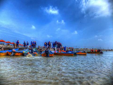 اجرای برنامه های نوروزی در سواحل بندر ترکمن و گمیشان