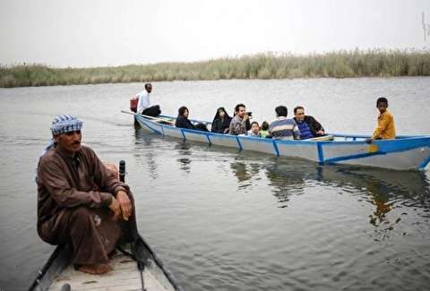 ساخت اسکله تفریحی رگبه در تالاب بین المللی شادگان