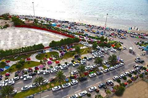 ساماندهی و تکمیل 10 کمپ پارک ساحلی در قشم