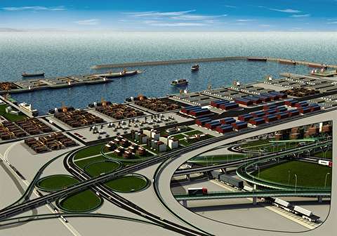 اسکله مارینا و آکواریوم منطقه آزاد انزلی افتتاح شد