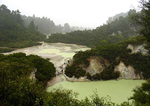زیباترین دریاچه سمی جهان-گزارش تصویری