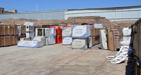 کشف انبار بزرگ کالای قاچاق در بندر ماهشهر