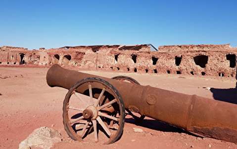 تداوم مرمت قلعه پرتغالی‌های هرمز در سال جاری