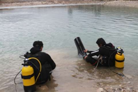 برگزاری جشنواره نجات غریق و غواصی در جزیره مینو