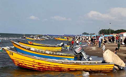 رونق گردشگری تابستانی در سواحل گیلان