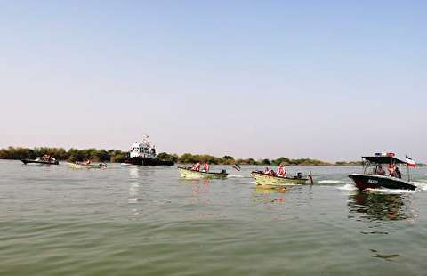 گردشگری آبی در اسکله‌های خرمشهر متوقف شد
