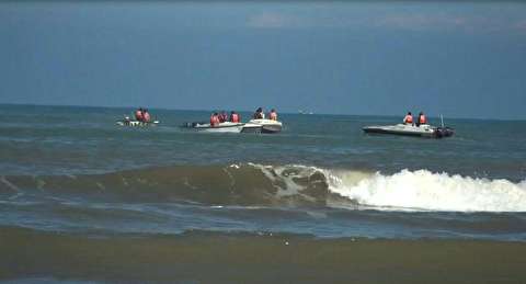 خزر توفانی است