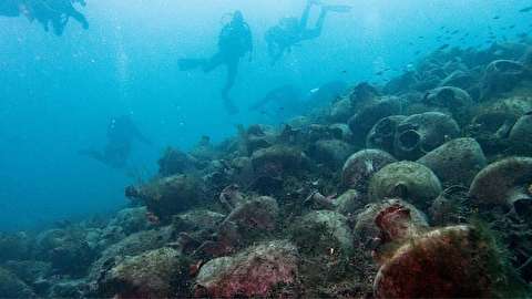 نخستین موزۀ زیر آب با اشیاء ۲۵۰۰ ساله در یونان افتتاح شد