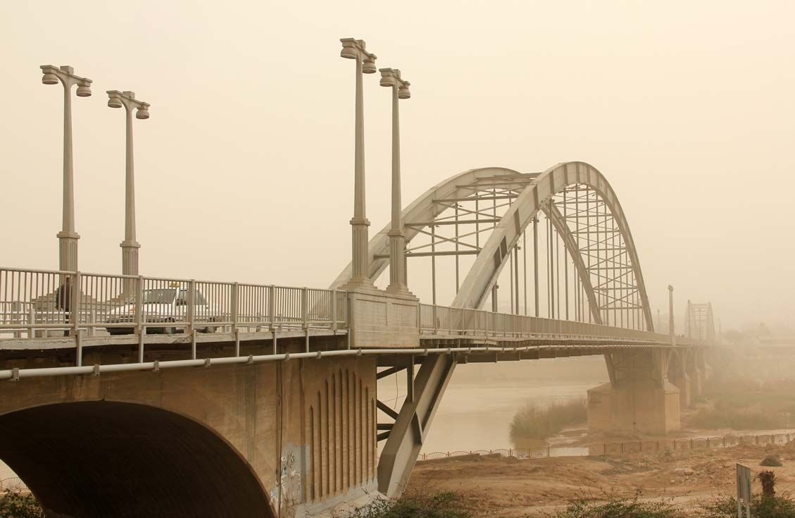آلودگی هوای شهر‌های ساحلی خوزستان