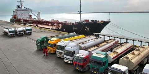 انتقال محموله بنزین یورو چهار پالایشگاه ستاره خلیج فارس به بندر ماهشهر