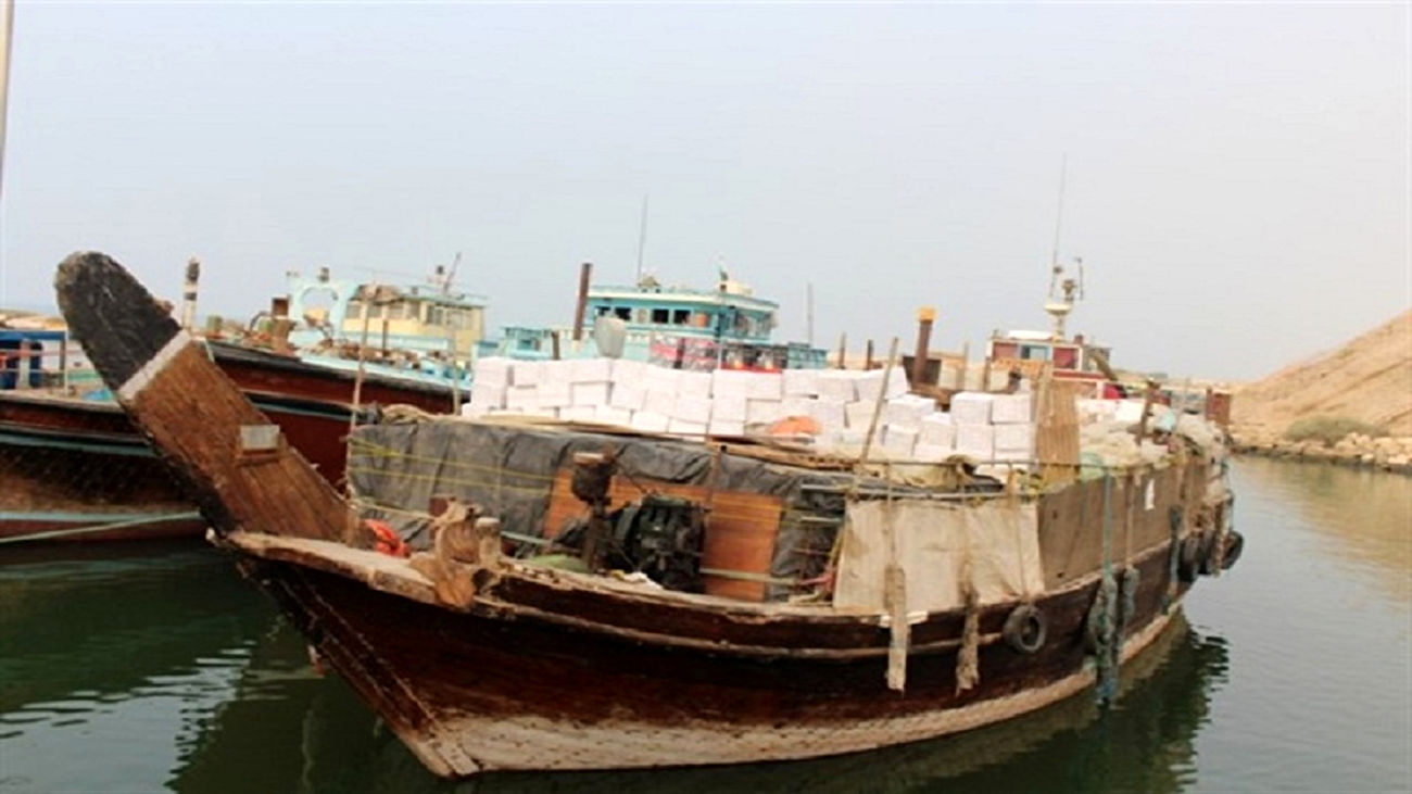 محموله کالای قاچاق در خلیج فارس به مقصد نرسید