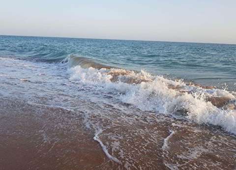 آب‌های شمال غرب خلیج فارس مواج است