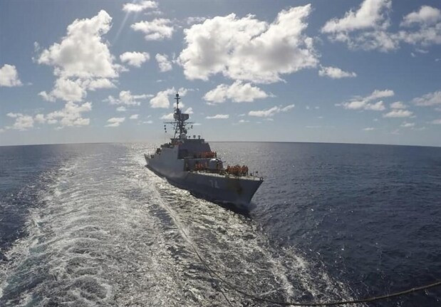 تصاویر از حضور ناوگروه نیروی دریایی ارتش در اقیانوس اطلس + فیلم